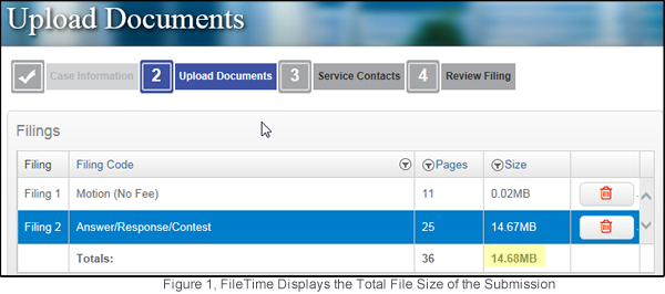 the total attachment size exceeds the limit